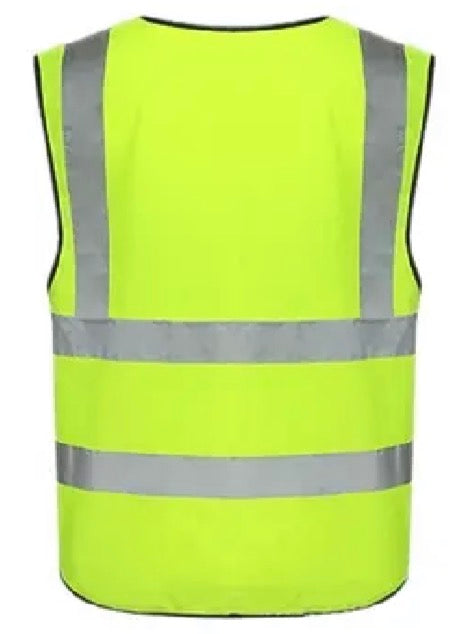 Branded Hi-Vis Vest – Long-Lasting Heat Transfer Vinyl Design
