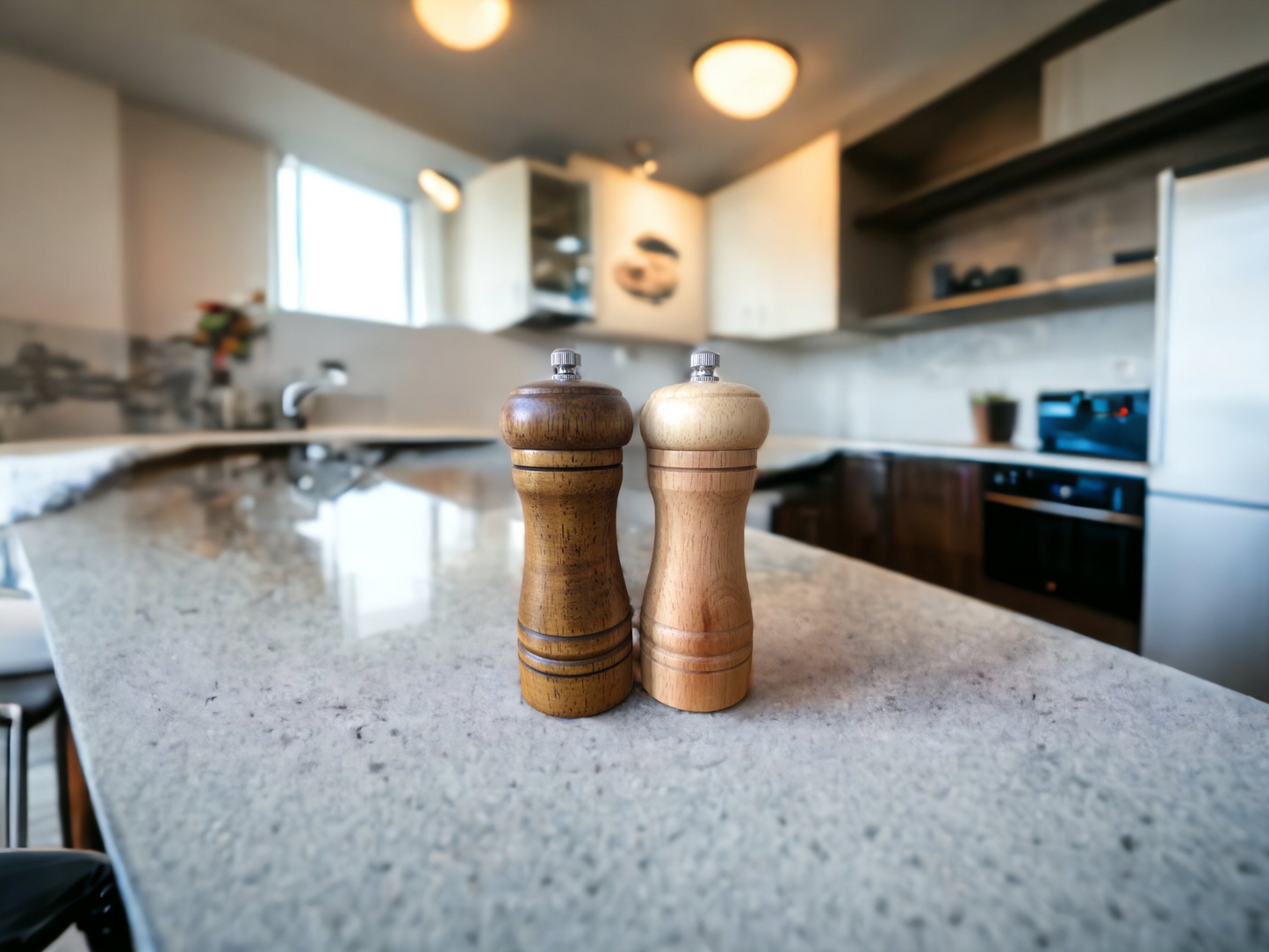 Salt and Pepper Grinders - Engraved with your text